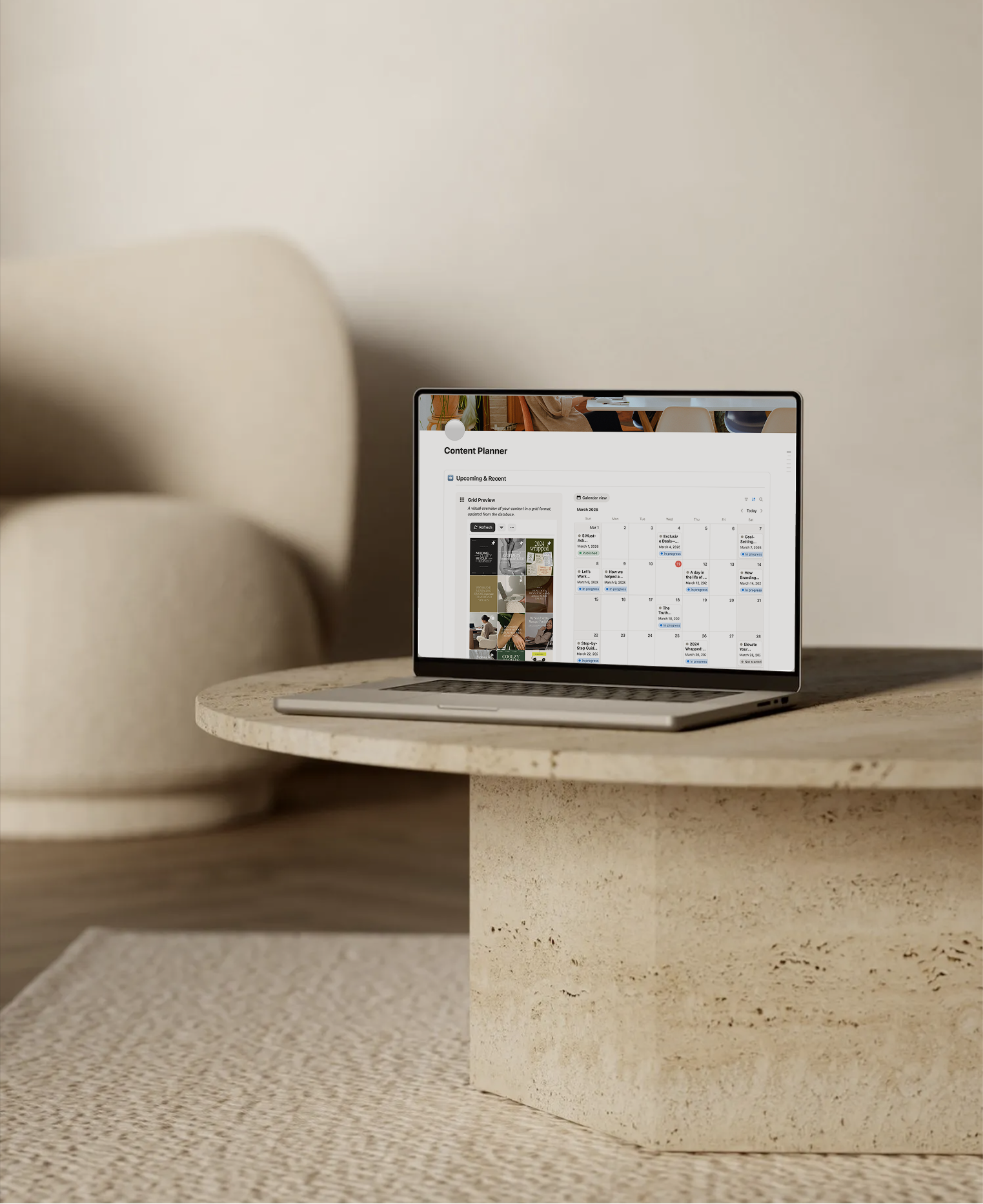 Content Planner template